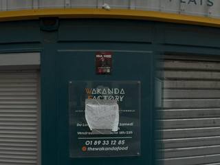 Vue de la rue à l’adresse de Wakanda factory Paris nation