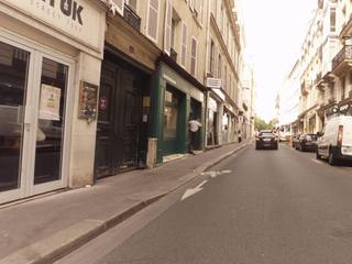 Vue de la rue à l’adresse de BUK Beldi Urban Kitchen - Restaurant Paris 8