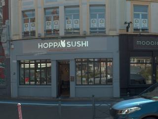 Vue de la rue à l’adresse de Hoppy Sushi