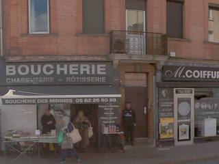 Vue de la rue à l’adresse de Boucherie Des Minimes