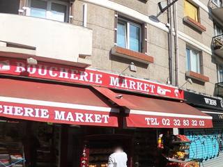 Vue de la rue à l’adresse de Boucherie Market