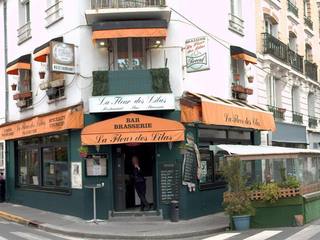 Vue de la rue à l’adresse de La Fleur des Lilas