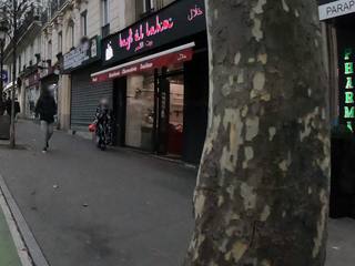 Vue de la rue à l’adresse de Bayt Ul Lahm, à Paris