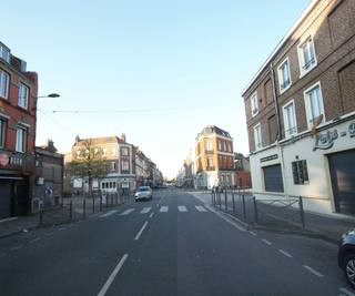 Vue de la rue à l’adresse de La Madrague