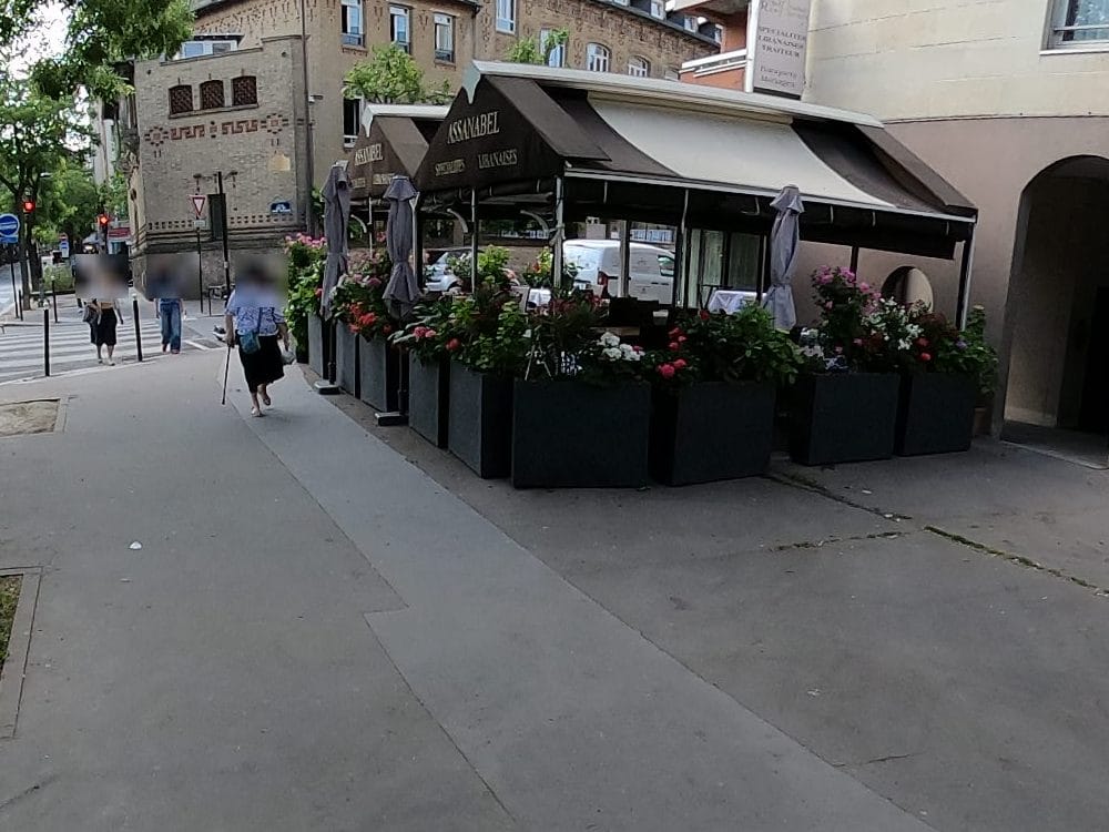 Vue de la rue à l’adresse de Assanabel Paris - Alésia