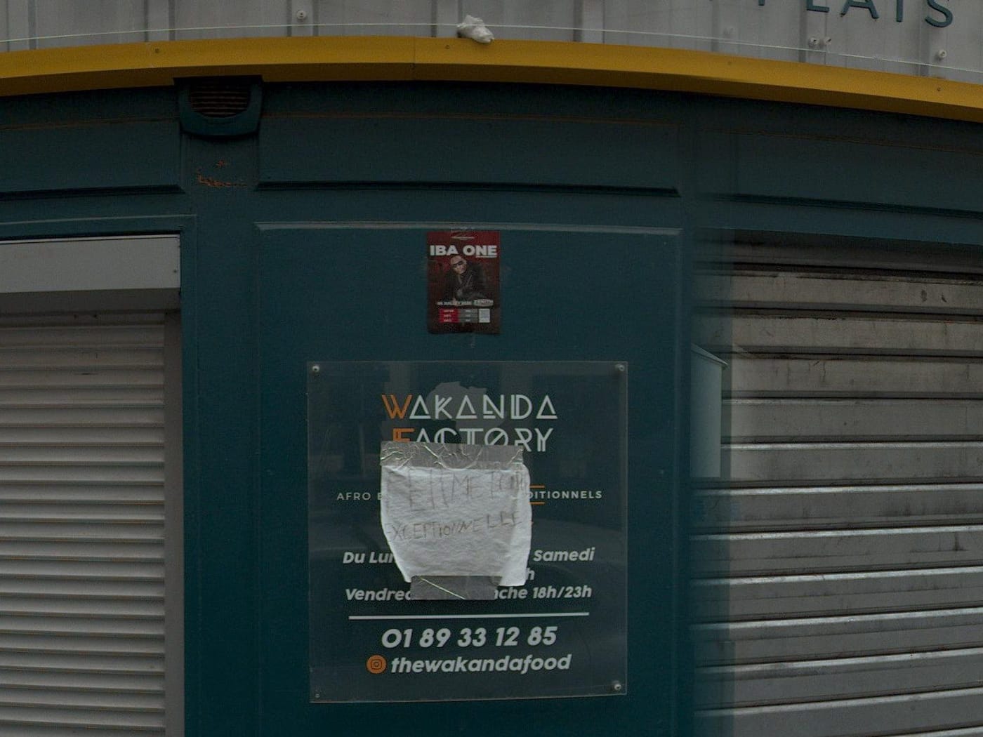 Vue de la rue à l’adresse de Wakanda factory Paris nation