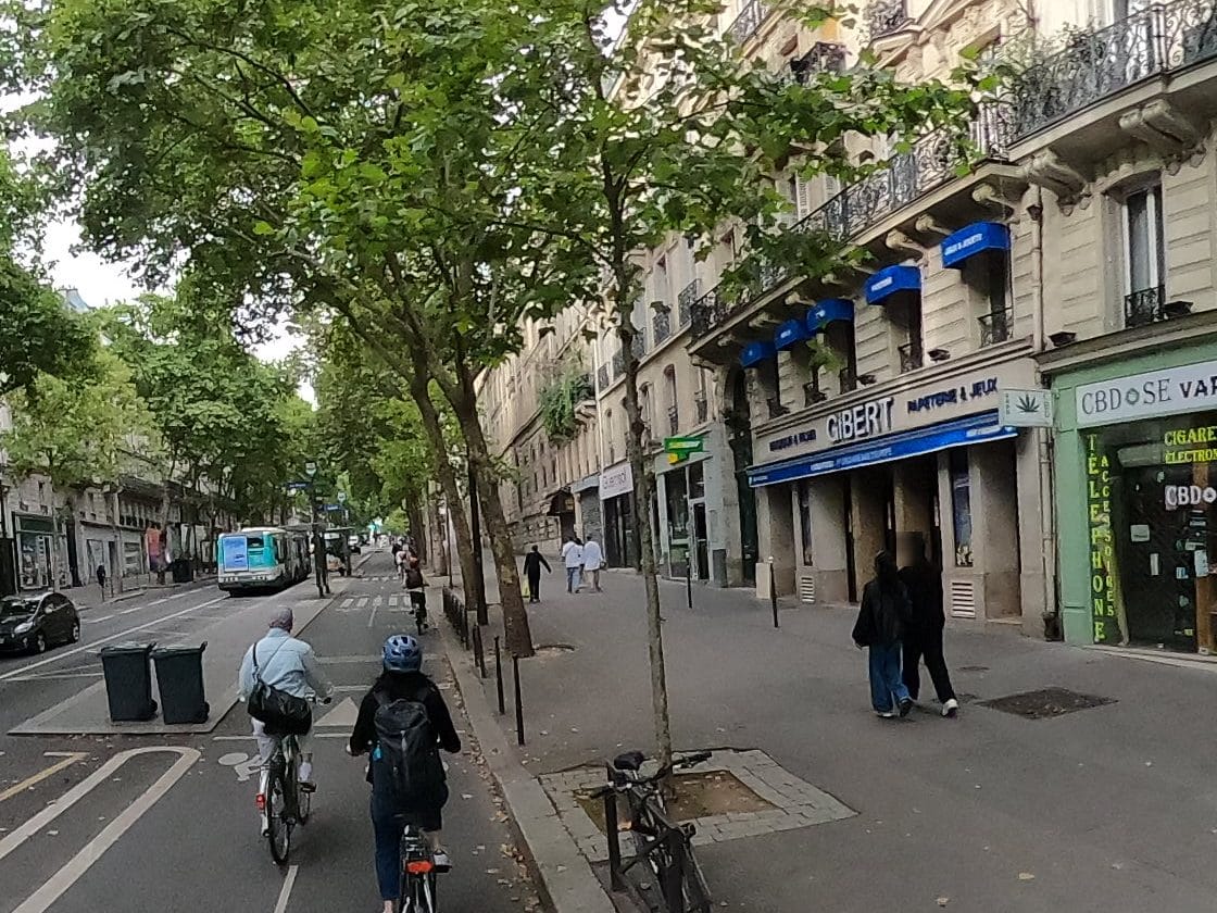 Vue de la rue à l’adresse de Five Pizza Original - Paris 6 - Saint-Michel