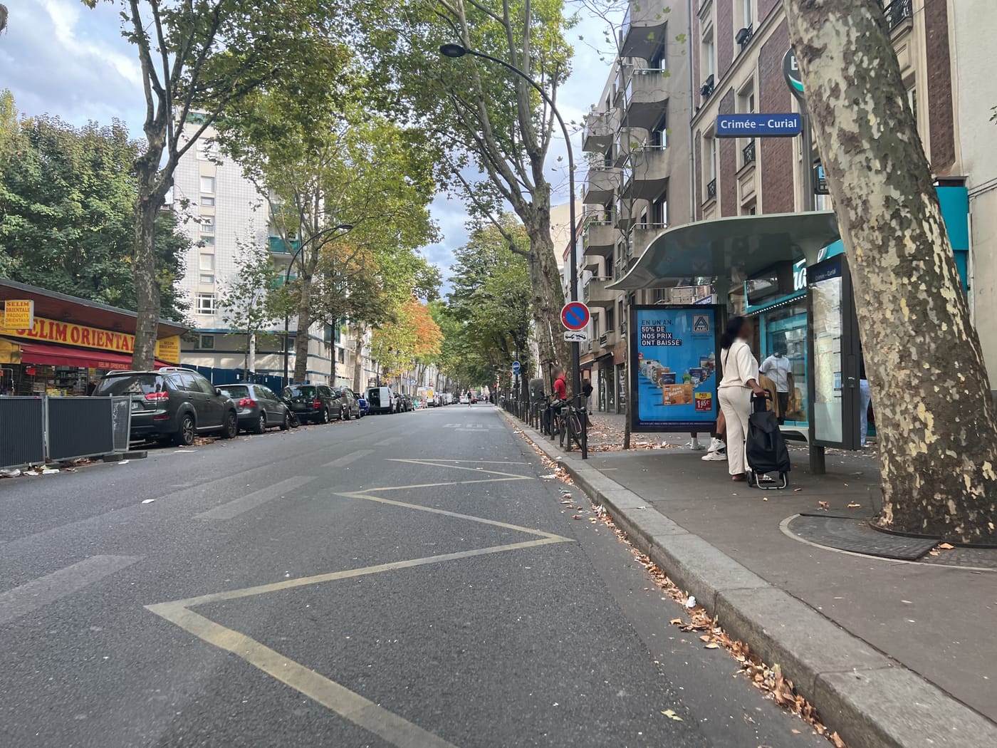 Vue de la rue à l’adresse de Nach! Paris 19