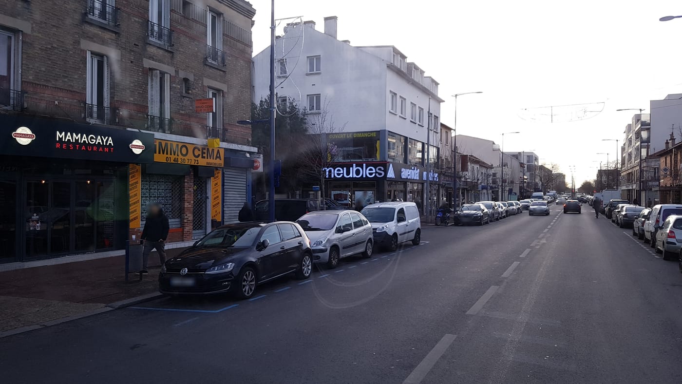 Vue de la rue à l’adresse de Restaurant Mamagaya