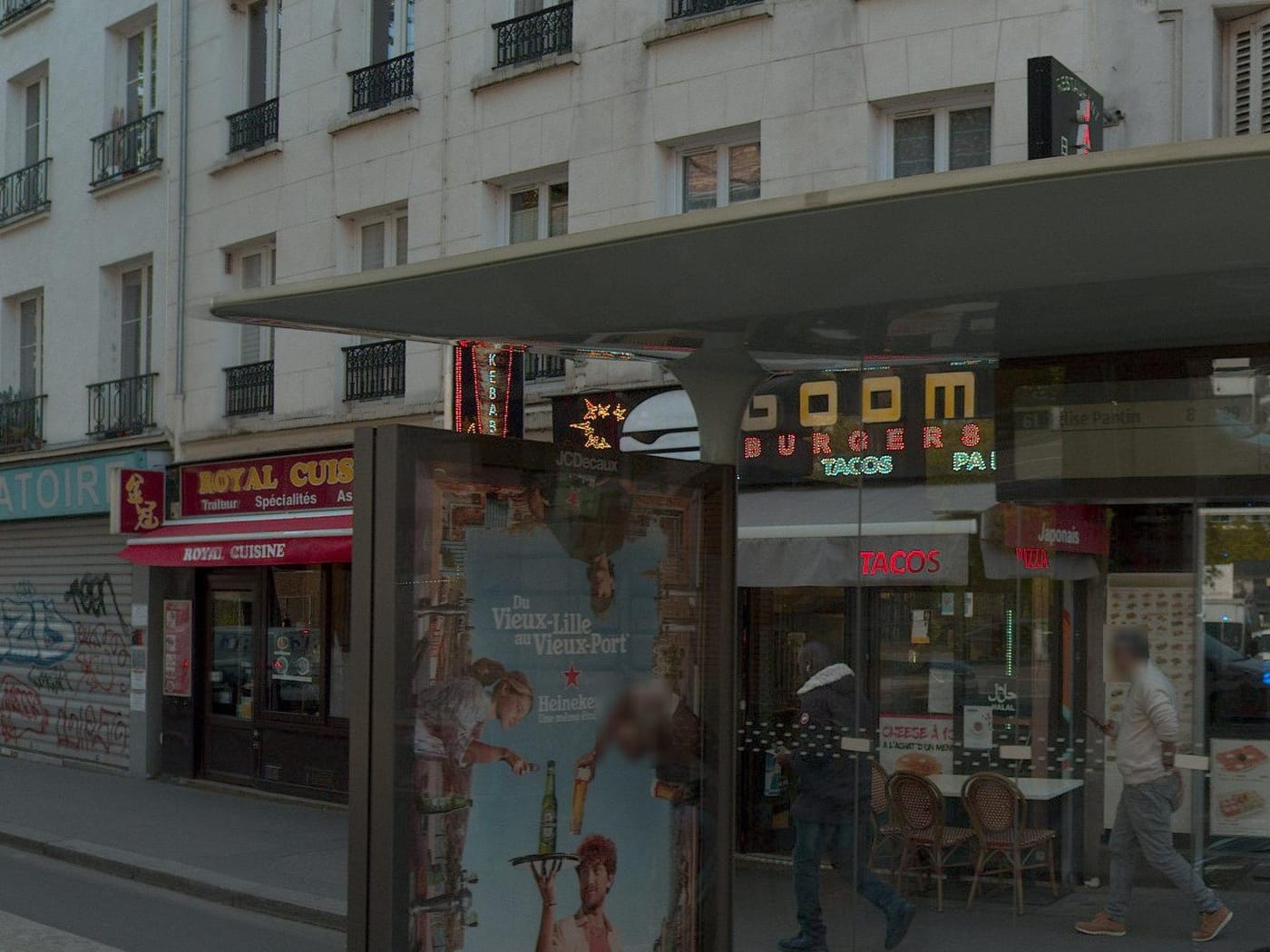 Vue de la rue à l’adresse de Boom Burger