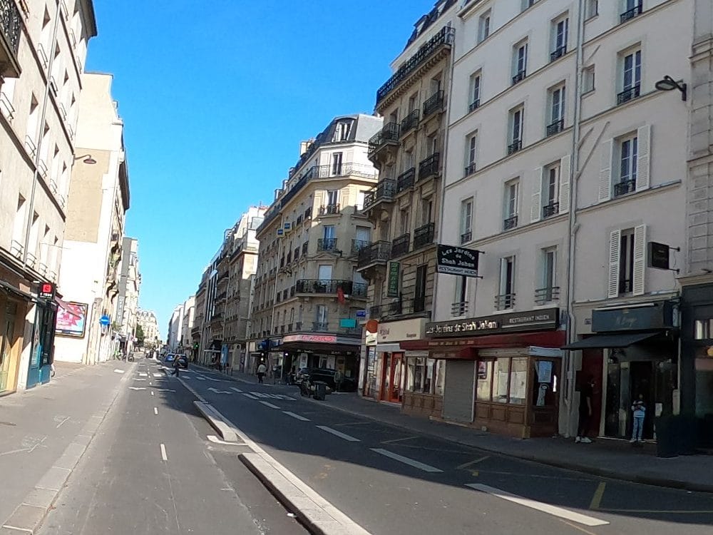Vue de la rue à l’adresse de XV Burger