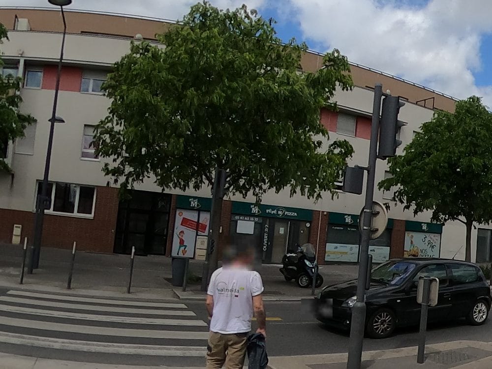 Vue de la rue à l’adresse de Pizza Time® Villejuif