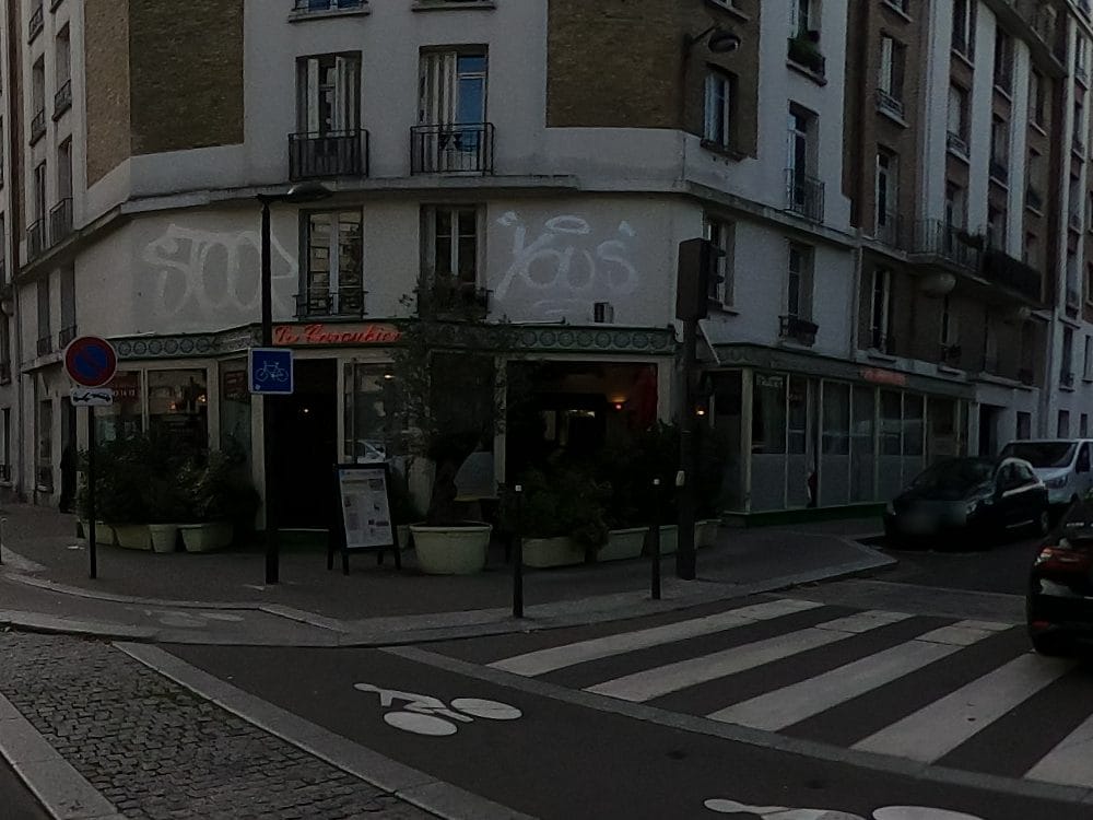 Vue de la rue à l’adresse de Le Caroubier