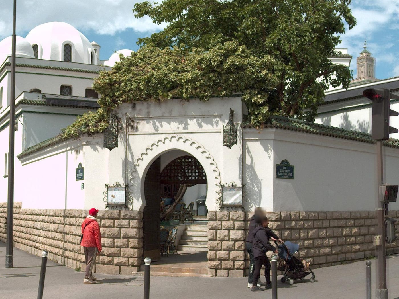 Vue de la rue à l’adresse de Restaurant La Mosquée de Paris
