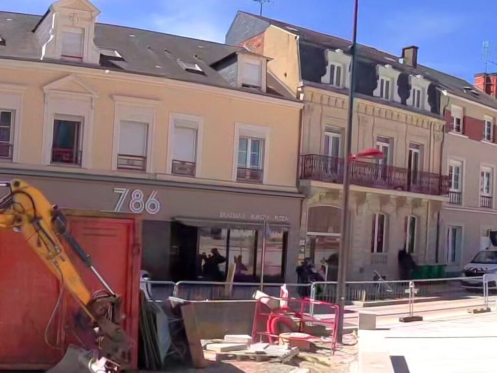 Vue de la rue à l’adresse de 786