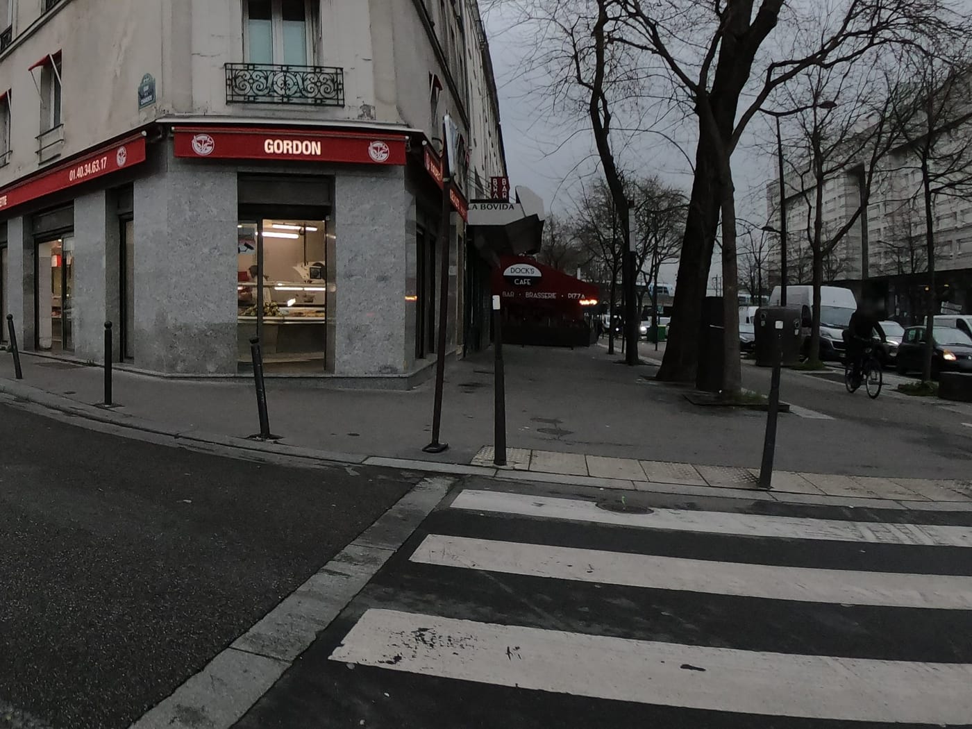 Vue de la rue à l’adresse de Boucheries Gordon