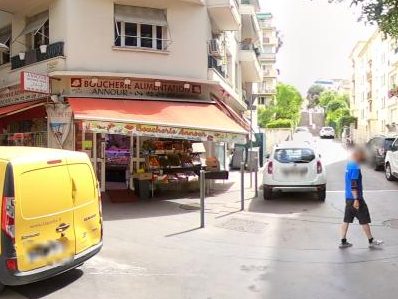 Vue de la rue à l’adresse de Boucherie Annour