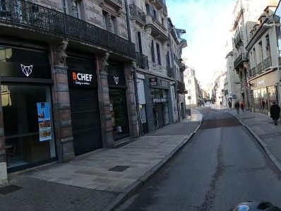Vue de la rue à l’adresse de Bchef - Dijon Cv Godrans
