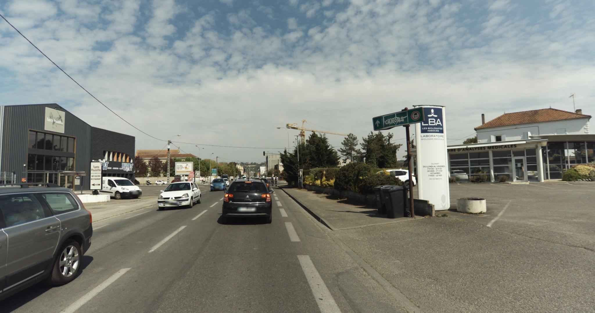 Vue de la rue à l’adresse de My Tacos Agen