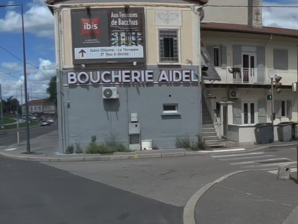 Vue de la rue à l’adresse de Boucherie Aidel