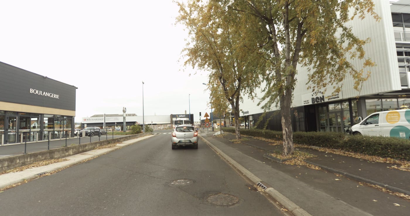 Vue de la rue à l’adresse de Boucherie Despi