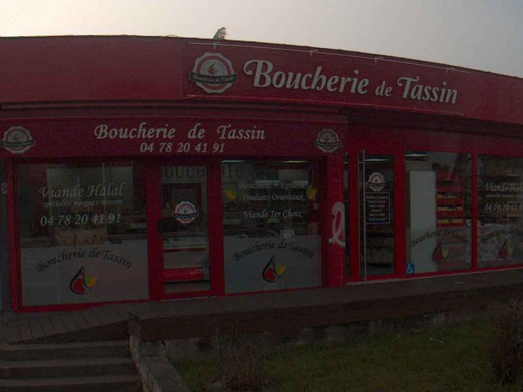Vue de la rue à l’adresse de Boucherie de Tassin
