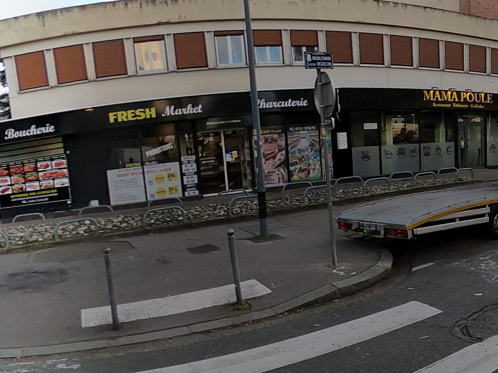 Vue de la rue à l’adresse de Boucherie Charcuterie Fresh Market