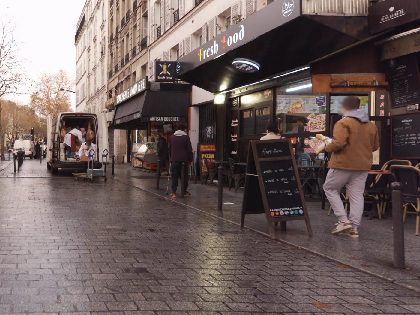 Vue de la rue à l’adresse de Boucherie Laumière