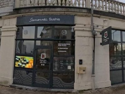Vue de la rue à l’adresse de Samuraï sushis