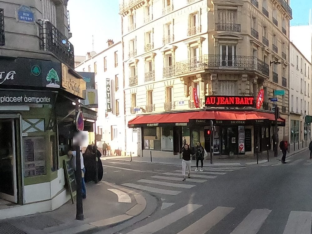Vue de la rue à l’adresse de Nafnafa