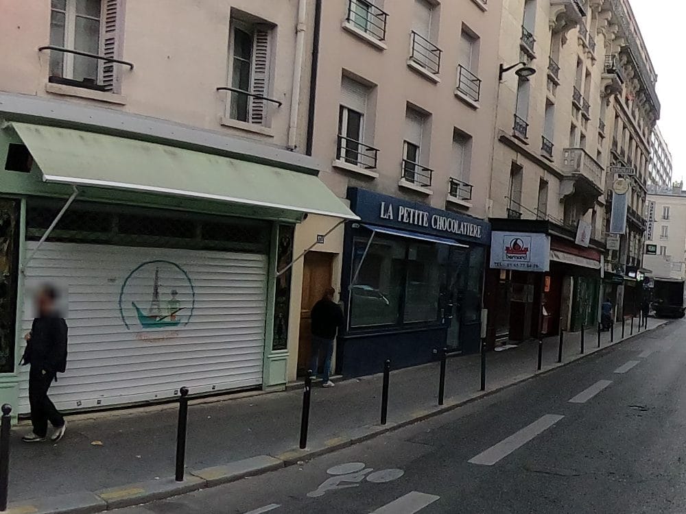 Vue de la rue à l’adresse de St Charles