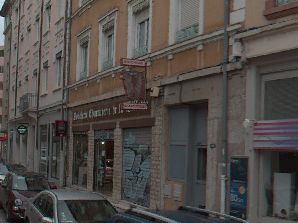 Vue de la rue à l’adresse de Boucherie de la Villette
