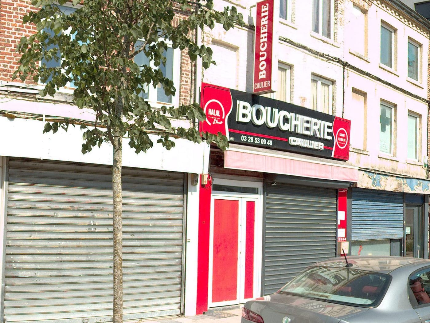 Vue de la rue à l’adresse de Boucherie Caulier