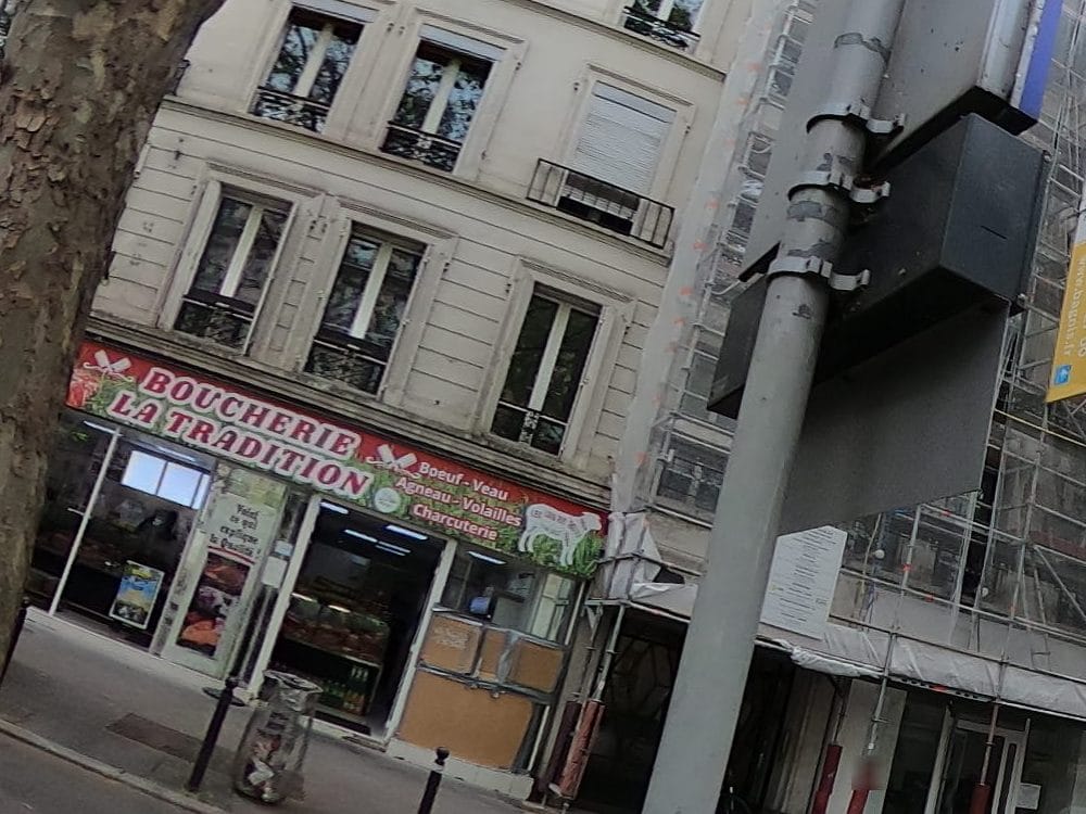 Vue de la rue à l’adresse de La Boucherie du Jour