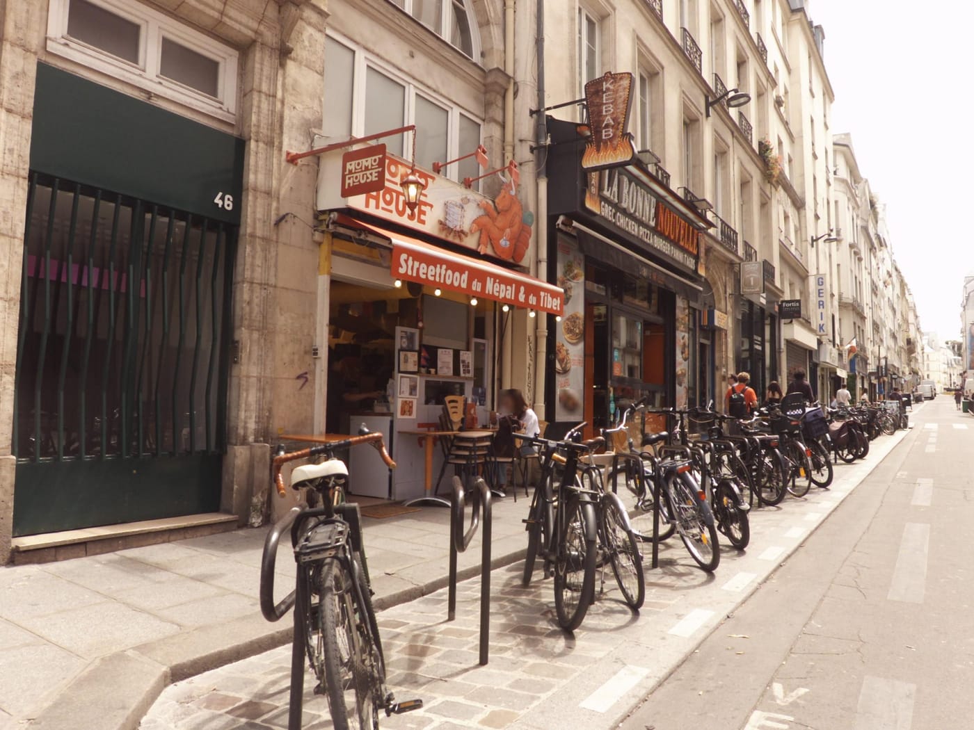 Vue de la rue à l’adresse de La Bonne Nouvelle