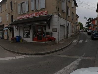 Vue de la rue à l’adresse de El Amir