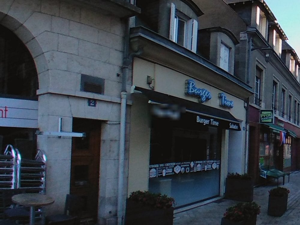 Vue de la rue à l’adresse de Burger Time