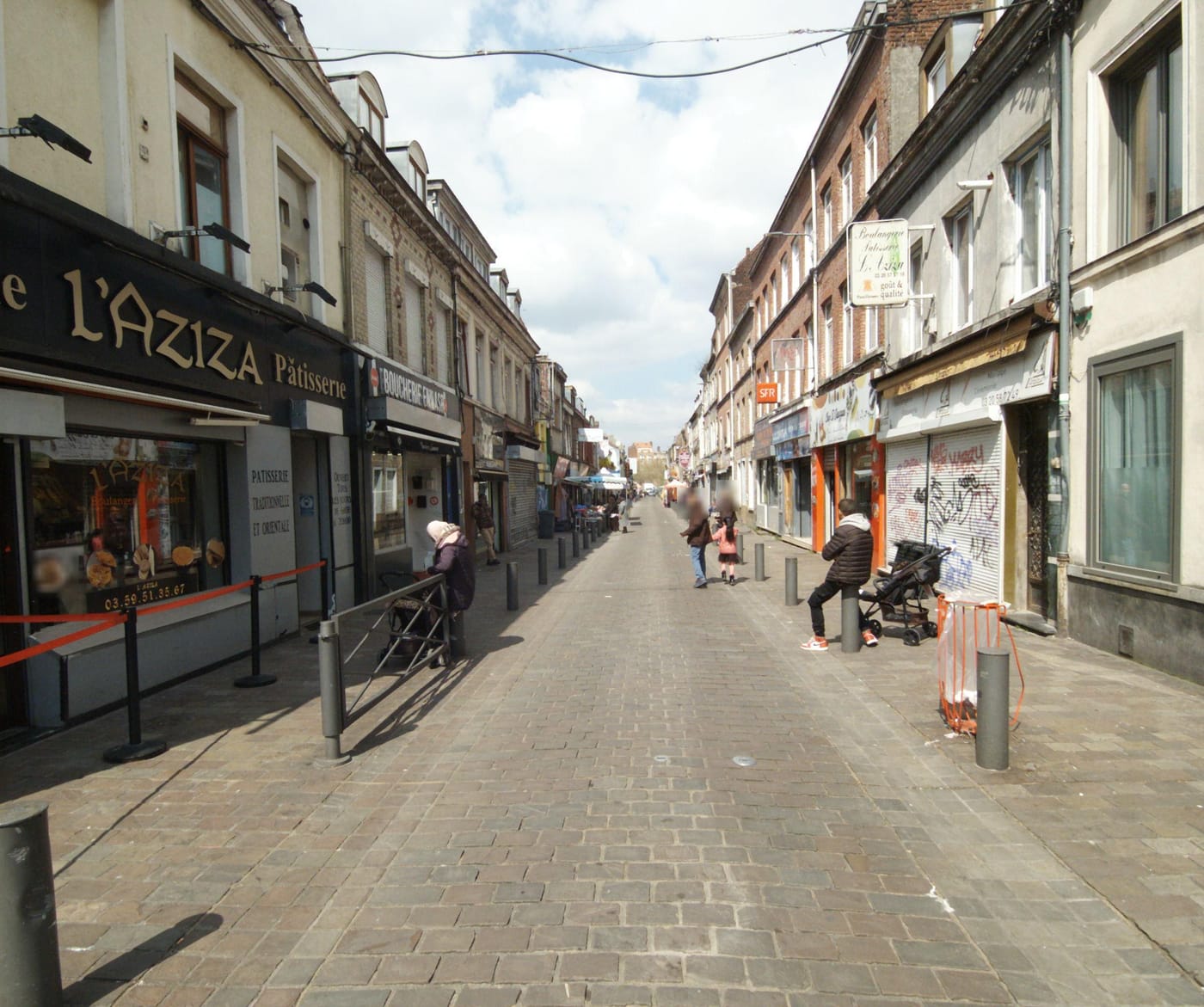 Vue de la rue à l’adresse de Boucherie Ennasr